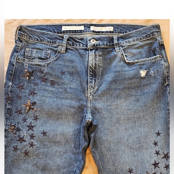Pilcro and the Letterpress Denim - Pilcro and the Letterpress Starry, Starry Night Blue Jeans